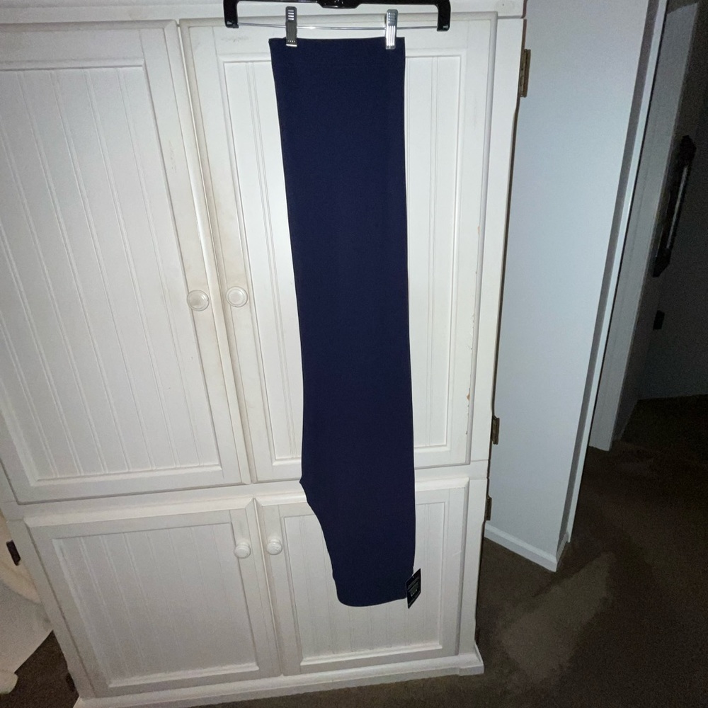 NWT Boston Proper Travel Pant in Navy, M/L Tall
